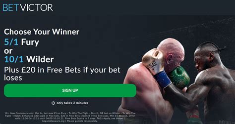 bet victor fury wilder|5/1 Fury or 10/1 Wilder to win at BetVictor! Max £5 Bet .